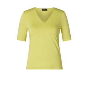 YEST Ramona shirt v-hals citric green