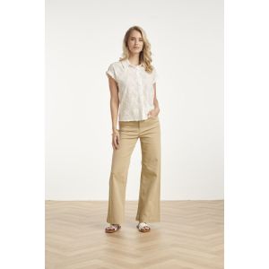 Smashed Lemon Tall Nova blouse brod white