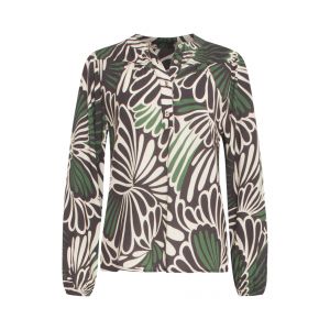 Smashed Lemon Devie blouse print black multi