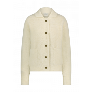 Aime Bobby cardigan soft knit bone