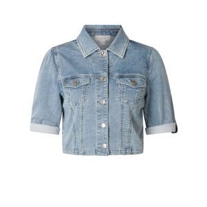 YEST Samma jacket essential 12001 bleach blue denim