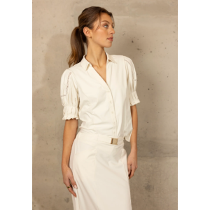 Kimara Janine blouse travel salt