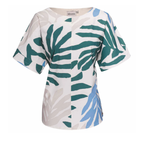 Kimara Tall Kelsey top leaf me here green bay