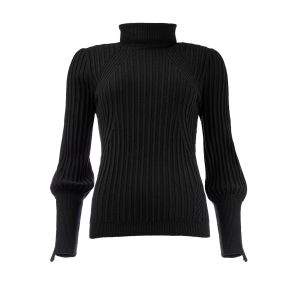ICNK Tall Anury fine knit black