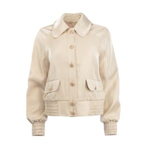 ICNK Tall Nelia shiny satin beige