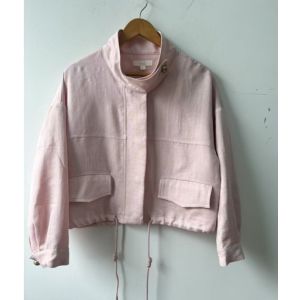 ICNK Tall Cleo jacket twill salmon
