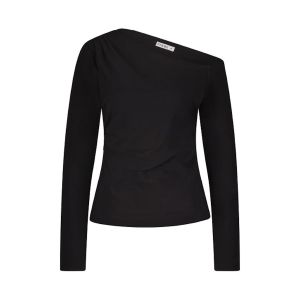 Phebe Tall Faye top a-sym black