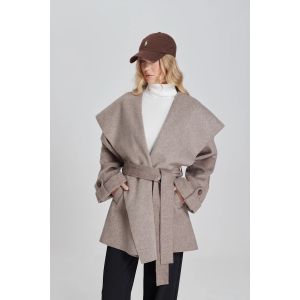 Phebe Tall Quinn jas taupe