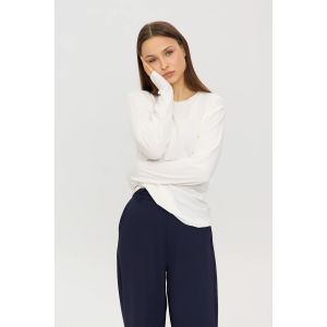 Phebe Tall Saar shirt longsleeve wit