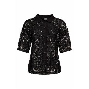 Maicazz Tall Tristan cardigan black