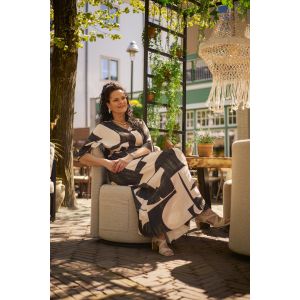Maicazz Tall Teyera jurk flex geo