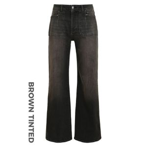 DNM Pure Tall Cooper pckt wide leg brown tinted dnm 
